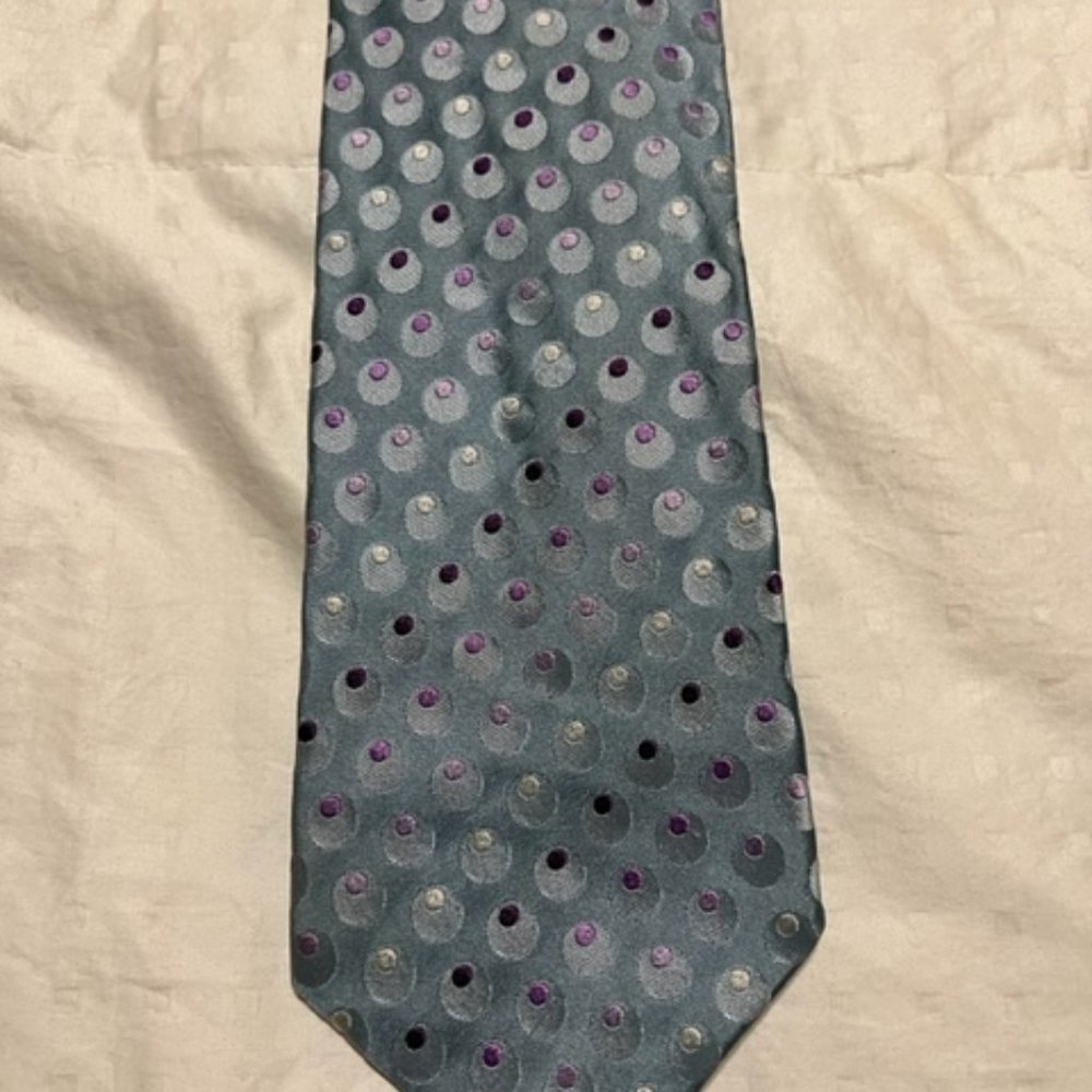 BARNEY'S - GEOMETRIC - NECK TIE